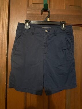 Slate & Stone Navy Flat-Front Casual Shorts
